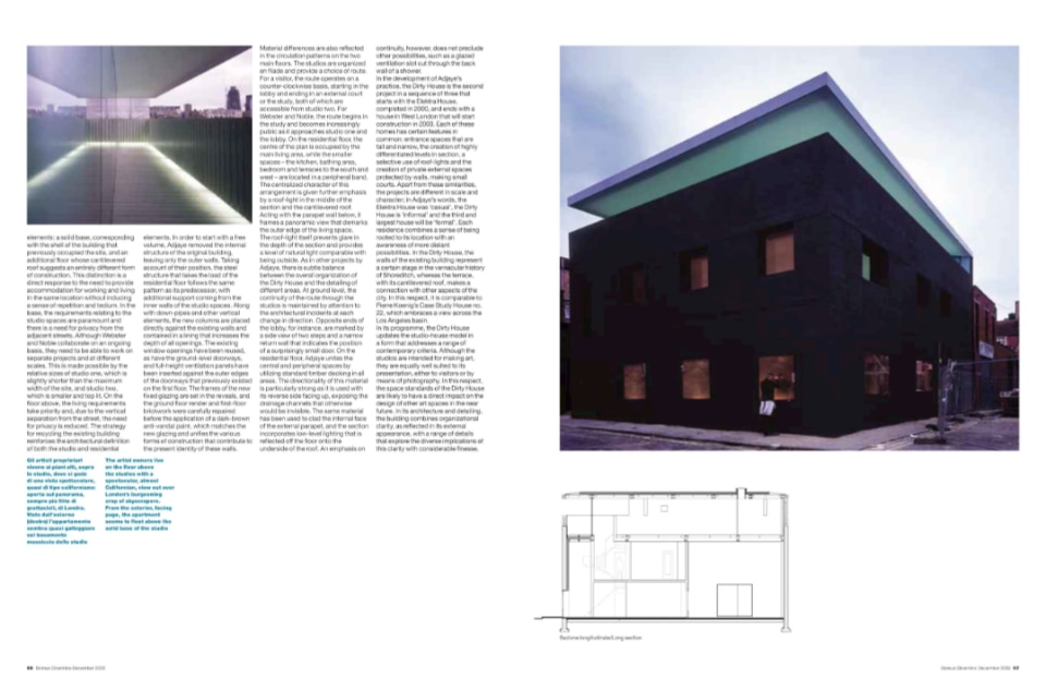 David Adjaye's house for artists reflects East London's early